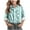 Green, variant on Riecok Girls Button down Shirt Lapel Collared Cute Printed Blouse Long Sleeve Lightweight Basic Trendy Fall Tops