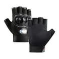 thumbnail image 2 of Guantes de ciclismo para mujeres y hombres, guantes de medio para bicicleta, guantes antideslizantes y transpirables para motocicleta y bicicleta Etiqueta de color gris, 2 of 8