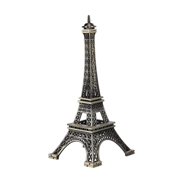 Estatua vintage Sincero Torre Eiffel Bronce