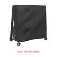 thumbnail image 3 of Tapa Contra El Polvo Tapa Contra El Polvo Camping Funda impermeable para mesa de tenis de mesa con cremallera, fundas para mesa de ping pong (negro), 3 of 4