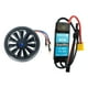 thumbnail image 1 of Ventilador con conductos de con motor sin escobillas 4300Kv y controlador de eléctrico 40A RC Jet Airplane DIY Accesorios Piezas Baoblaze controlador de velocidad, 1 of 8