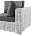 thumbnail image 6 of Lounge Chair, Rattan, Wicker, Grey Gray, Modern Contemporary Urban Design, Outdoor Patio Balcony Cafe Bistro Garden Furniture Hotel Hospitality, 6 of 7