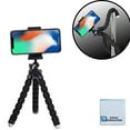 thumbnail image 1 of Acuvar 6.5" inch Flexible Tripod With Universal Mount for All iPhones, Samsung Phones and Many More & an eCostConnection Microfiber Cloth, 1 of 5