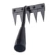 thumbnail image 4 of Rastrillo multiusos de metal para jardín, ideal para jardinería doméstica al aire libre. 5 consejos, 4 of 9