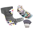thumbnail image 1 of Pañales Ecológicos Estampados Babybamboo para Niña 5 Pañales 5 Insertos de 4 Capas Interior de Bambú 4-15 kg, 1 of 8