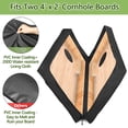 thumbnail image 2 of Funda para transportar Cornhole GOBUROS compatible con tableros reglamentarios, 2 of 7
