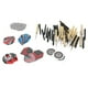 thumbnail image 4 of Juego de dardos con punta de acero de 18 piezas de la colección Pro con elegantes plumas para fitness en interiores, 4 of 8