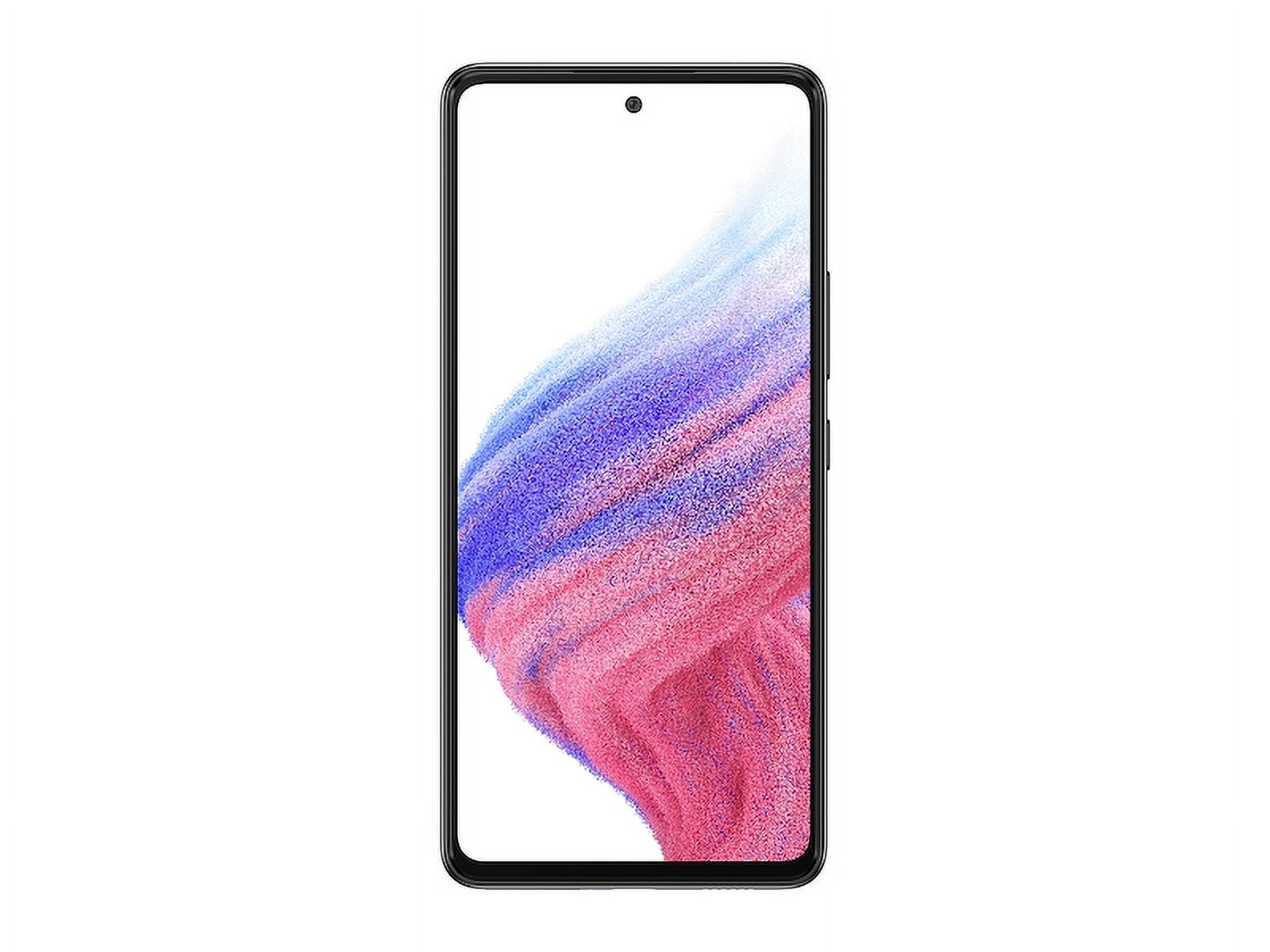 Restored Samsung Galaxy A53 5G 128GB Black Quad Camera Smartphone (Unlocked) (Refurbished)