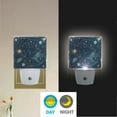 thumbnail image 2 of Yayeee LED Plug in Night Light for The Home with Auto Dusk to Dawn Light Sensors, 2 Pack, Dark Star Map, 2 of 6