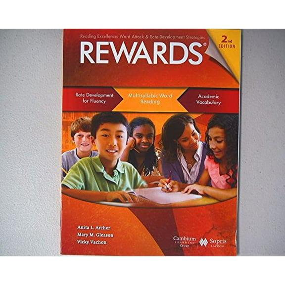 Pre-Owned Rewards: Multisyllabic Word Reading, Student Book, 2nd Edition, 9781624896378, 1624896375, Paperback, 2nd edition
