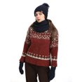 thumbnail image 2 of Lnzyyephy Women's Winter Knitted Hat with Scarf Gloves Socks 4 Pcs Sets Thick Warm Suits Winter Accessories, 2 of 8