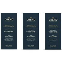 Cremo Reserve Collection For Men Cologne No. 18 Palo Santo, 3.4 Fl. Oz. - Pack of 3