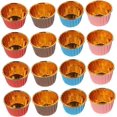 thumbnail image 1 of 100pcs DIY Pattern Mixed for Decors Wedding Festival Desserts Yogurt Thickened Ramekins Cuake Wrappers Exquisite Baking Balls Assorted Christmas Cups Greaseproof, 1 of 5