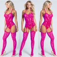 thumbnail image 3 of Picardías erótico Porno, disfraces de peluches, lencería Sexy, Bodystocking de malla erótica, Body de rejilla para mujer, medias corporales sin entrepierna, 3 of 5