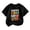 AB565 Black, variant on Bainana Girls First Day Of School T Shirts Letter Print Short Sleeve Tops Big Kids Breathable Back To School Tshirts