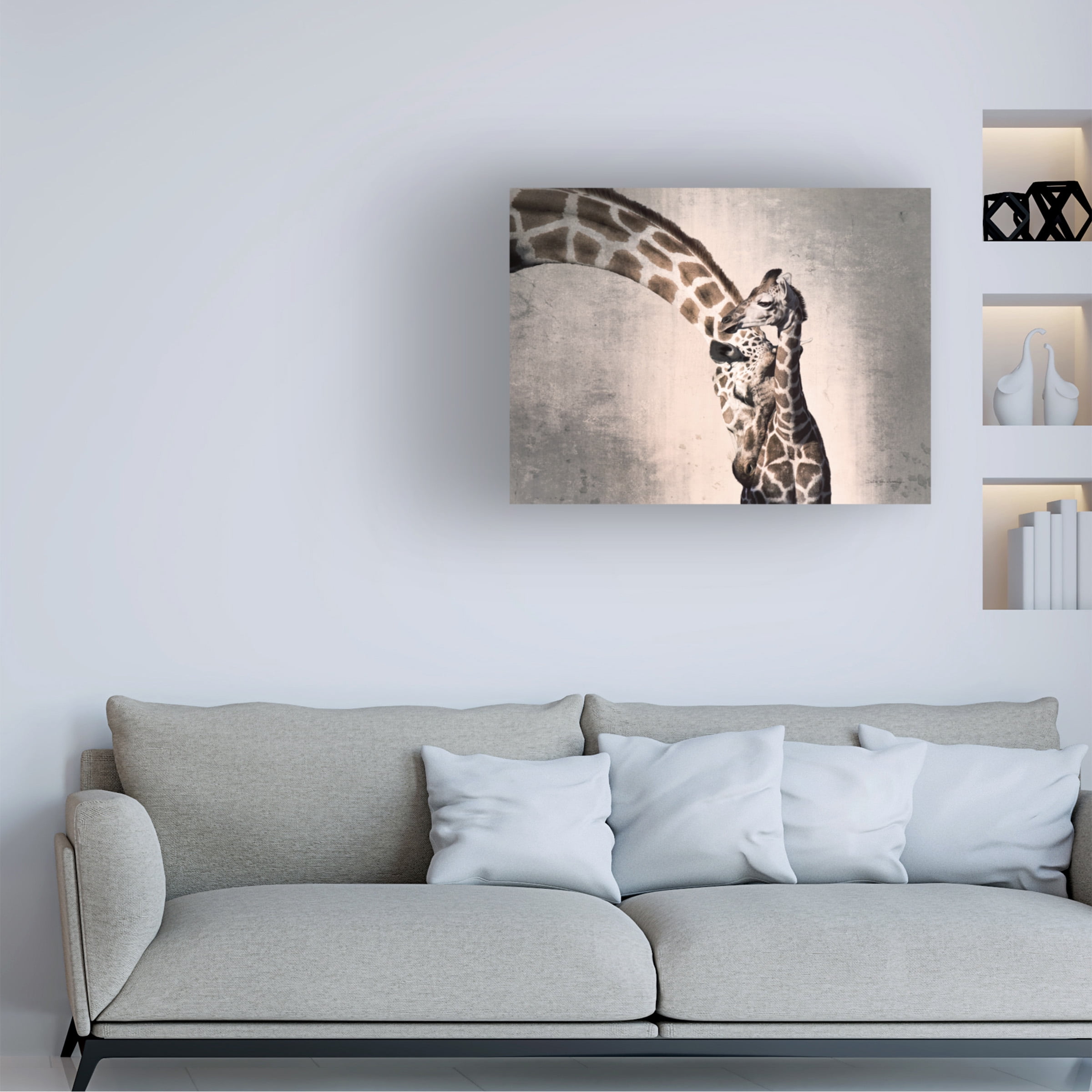 Debra Van Swearingen 'Mother and Son' Canvas Art