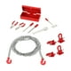 thumbnail image 1 of 1:10 RC Modelo de vehículo Caja de herramientas de reparación de automóviles Cadena de remolque para CC01 D110, 1 of 9