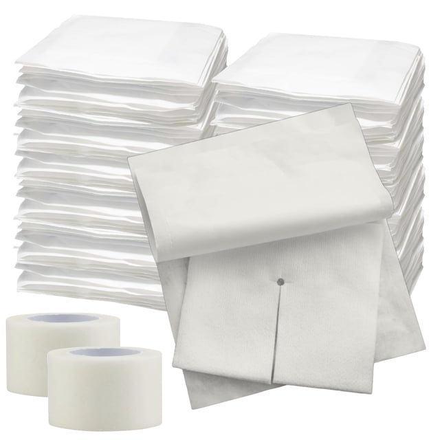 Goze Pads Valy Split, esponja de drenaje, 10 x 10 cm, estéril, 100 unidades