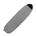 thumbnail image 4 of Surfboard Sock Cover Pouch Lightweight Stretch Protective Board Bag Storage with Drawstring Organizer Soft Surf Board Cover for Paddleboard 180cmx50cm Black, 4 of 8