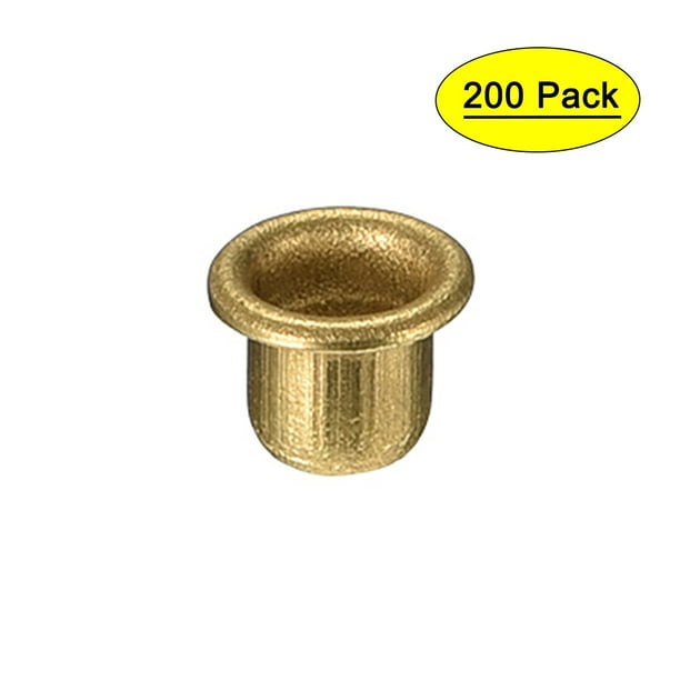Hollow Rivet,5mm x 5mm Through Hole Copper Hollow Rivets Grommets