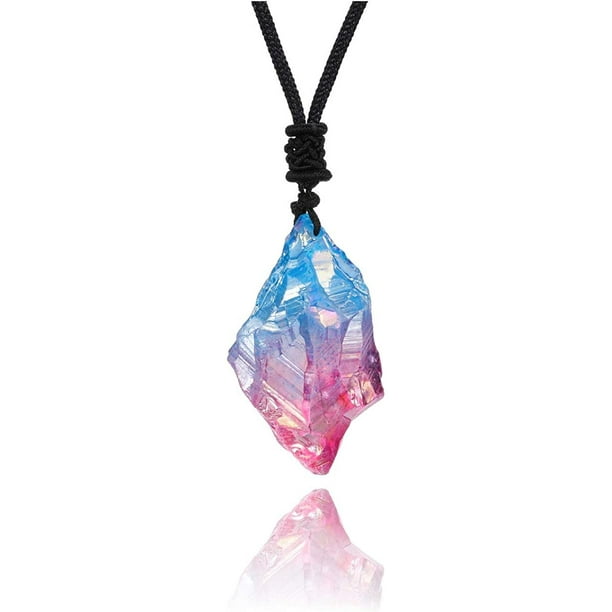 Natural crystal jewelry cheap
