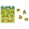 thumbnail image 2 of Monkeys Shape Stickers, 2 of 2