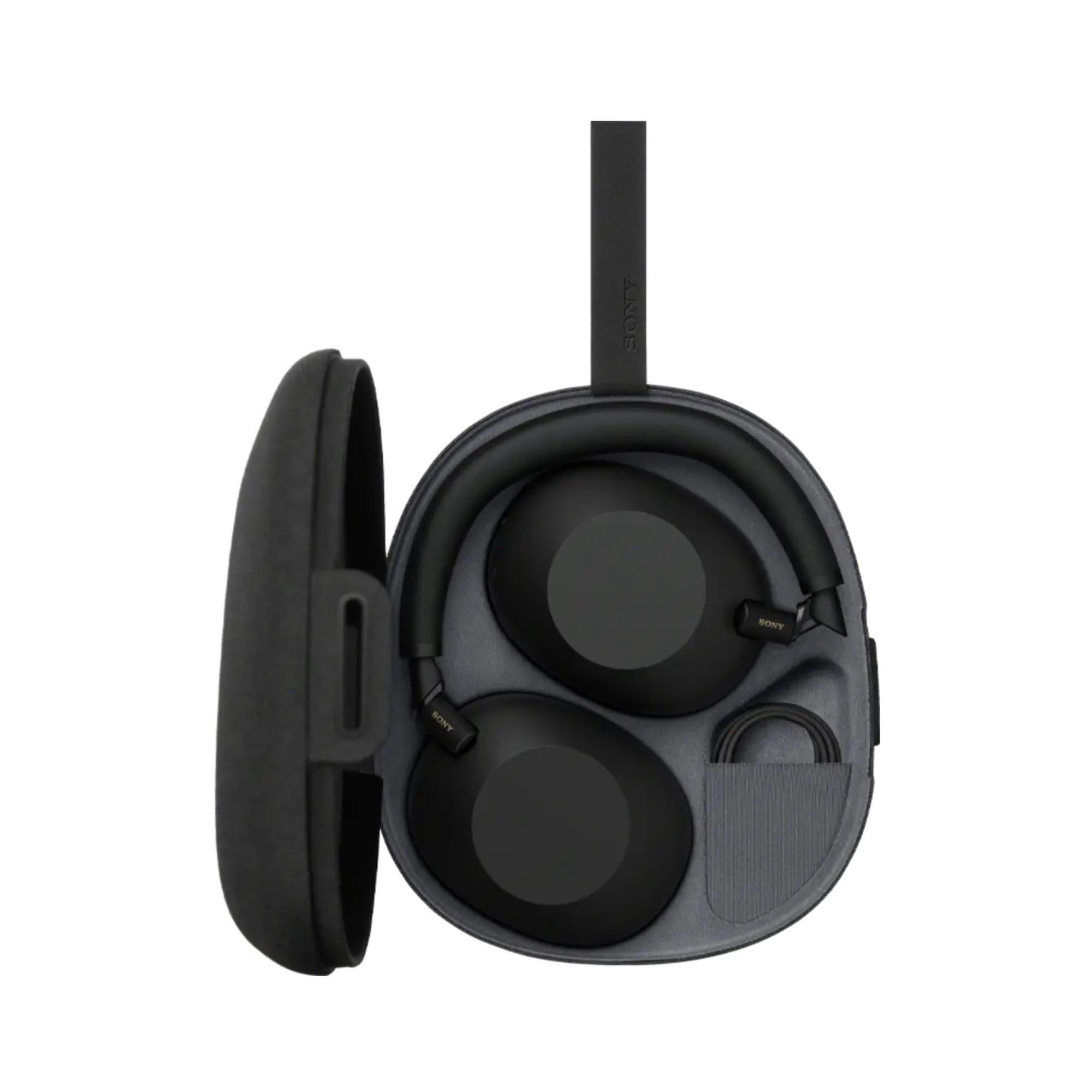 Sony WH-1000XM6 Wireless Noise-Canceling Headphones with QN3 Processor (Black) Bundle with Finder Key Chain (2 items)