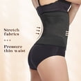 thumbnail image 6 of DREAM SLIM Women Waist Trainer Shapewear Tummy Control Waist Cincher Slim Body Shaper Workout Girdle Underbust Corset, 6 of 8