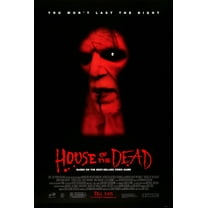 House Of The Dead Movie Poster 16in x 24in 16x24 Multi-Color Square Adults Western Graphic