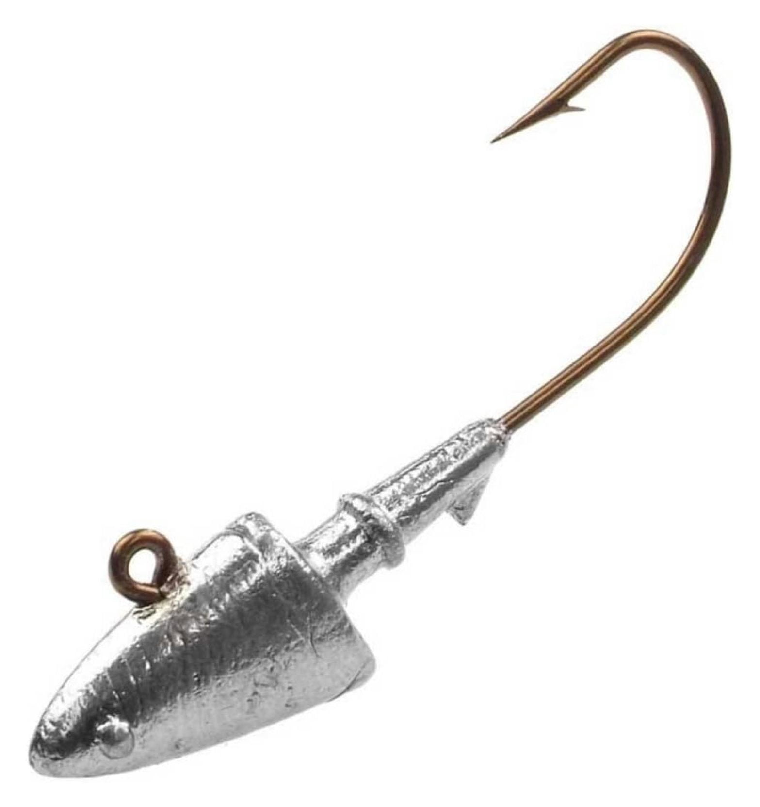 Do It Mold Shad Head Jig Sz: 1/4, 3/8, 1/2, 3/4, 1 oz Hook: 630 or 635 Collar: Ring & Barb