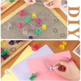 thumbnail image 4 of Jumbo Push Pins 40 Pack, Colorful Thumb Tacks for Cork Board, Bulletin Board, Office, Home, 4 of 5