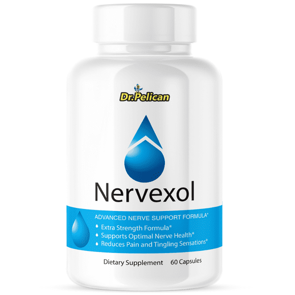 Nervexol- Nerve Support- 60 Capsules- Dr. Pelican