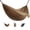 Coffee, variant on Camping Hammock Lightweight, Portable Hammocks Parachute Hammock with Two Tree Straps, Single or Double Travel Swing Nylon Camp Hammocks