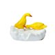 thumbnail image 5 of Jabonera de pato portátil de cerámica de fácil limpieza Jabonera Jabonera Bandeja para jabón para Blanco, 5 of 9