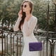 thumbnail image 4 of Elegante vestido de noche de encaje de flores para mujer, bolso de mano con bola, cartera de boda, 4 of 5