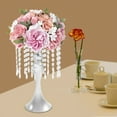 thumbnail image 6 of 10PCS Flower Stands Crystal Flower Stand 13.8" Height Flower Arrangement Stand, 6 of 20