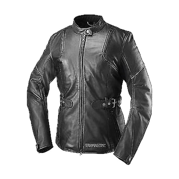Victory New EOM Motorcycle Women's Large Prominence Black Leather ...