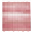 thumbnail image 2 of Ambesonne Palette Shower Curtain, Vortex Swirls Pattern Art, 69"Wx84"L, Pale Pink, 2 of 4