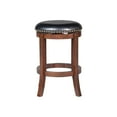 thumbnail image 7 of Boraam Cordova Counter Height Backless Swivel Wood Kitchen Counter Stool, Cappuccino Finish, 7 of 7
