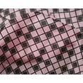 thumbnail image 4 of oneOone Silk Tabby Fabric Check Ikat Printed Craft Fabric BTY 42 Inch Wide, 4 of 4