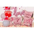 thumbnail image 2 of Valentines Pillow Covers 20x20 Inch Set of 4 Valentines Day Decor Pink Love Rose Heart Gnomes Hugs and es Happy Valentine Pillows Decorative Throw Pillows Holiday Home Decorations, 2 of 6