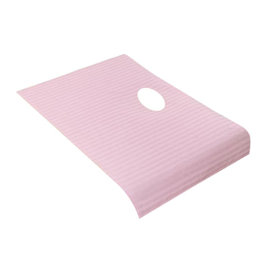 Sectional Massage Table Hole Towelling Sheet for Beauty Salon Cosmetic