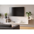 thumbnail image 1 of Repisa Flotante Tv Sala Elegante Minimalista 120 Cm Blanco, 1 of 5