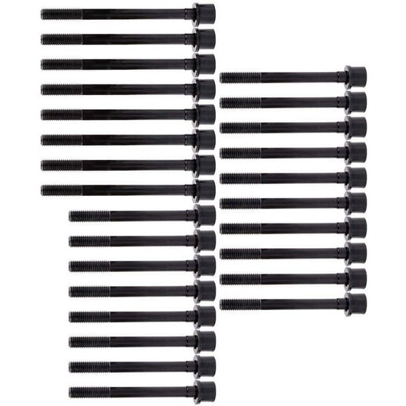 CCIYU Engine Head Bolts Set fit for Nissan Maxima 4-Door 3.0L GXE Fits select: 2004 NISSAN FRONTIER CREW CAB XE V6, 2003-2004 NISSAN XTERRA XE/SE
