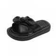 thumbnail image 5 of Toddler Little Kids Shower Pool Slide Sandals Soft-Soled Non-Slip Summer Home Slippers with Cute Bowknot, 5 of 5