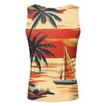 thumbnail image 5 of Gibobby Men's Cotton A-Shirt White Tank Top Undershirts Tank Tops Men Tank Tops Men Muscle(XXL,Orange), 5 of 5