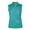 Algiers Blue, variant on Monterey Club Women's Vintage Fairy Emboss Sleeveless Golf Polo Shirt #2457