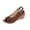 Brown#women shoes casual sandals, variant on Wedge Sandals for Women Toms Summer Casual Open Toe Low Heels Mesh Sandals Elegant Floral Ankle Strap Flower Dress Beach Shoes Brown,36