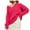 Watermelon Red, variant on Fnooota Sweaters for Women, Long Sleeve Lightweight V Neck Casual Pullover Tops Blue Size L