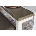 thumbnail image 4 of Jane Farmhouse 60" Dining Table, Vanilla White wit, 4 of 4